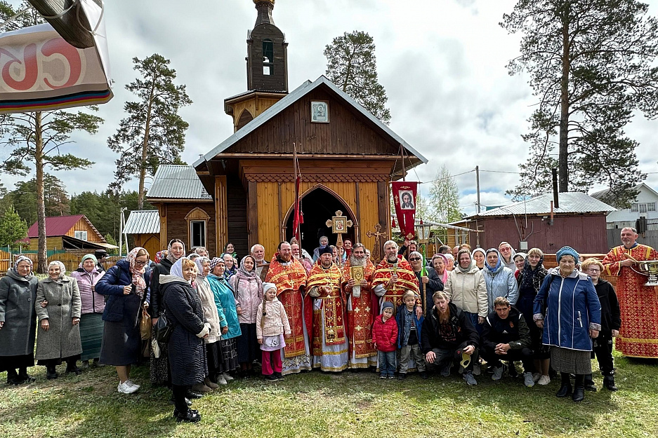 В посёлке Старый Просвет отметили престольный праздник местного храма