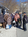 В курганском «Сквере милосердия» подвели итоги апреля