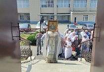 В Порт-Артурском храме Кургана появилась новая икона с мощами