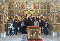 Воспитанники курганского Центра образования побывали в главном храме города