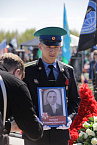 В Кургане состоялось погребение останков погибшего в 1941 году советского воина – деда секретаря Курганской епархии