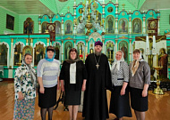 Ученики и преподаватели Боровлянской школы побывали в местном храме