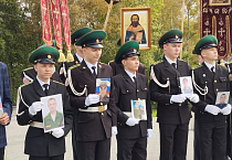 В Кургане кадеты 1 сентября участвовали в молебне по погибшим воинам