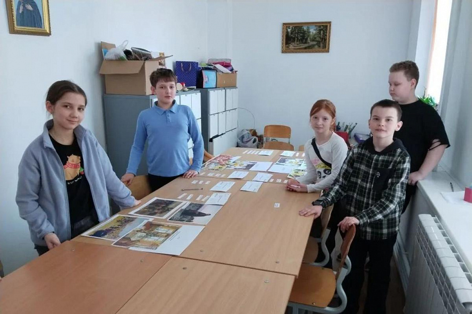 В Кургане воспитанники воскресной школы приняли участие в викторине о Великом посте