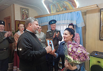 В Кургане казачий ансамбль «Станица» дал концерт на православном приходе