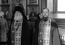 Во вторник Первой седмицы Великого поста митрополит Даниил после уставного богослужения совершил заупокойную Литию