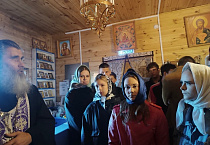 Старшеклассники Иковской школы посетили храм