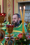В праздник Входа Господня в Иерусалим митрополит Даниил освятил вербы в Александро-Невском соборе