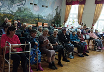 Зауральские воспитанники воскресной школы выступили с концертом в доме-интернате
