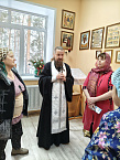 В Курганской железнодорожной больнице в Крещенский сочельник освятили воду