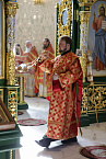 В Светлый понедельник митрополит Даниил совершил Литургию в Троицком соборе Кургана