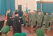 Курганский священник открыл военно-патриотические соревнования
