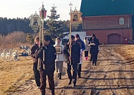 Паломники из Тюмени посетили Андреевскую слободу в день Архангела Михаила