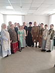 В Кургане священник благословил участников фестиваля «Щит и лира»