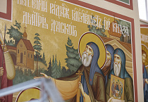 В Троицком соборе Кургана состоялась архиерейская Литургия
