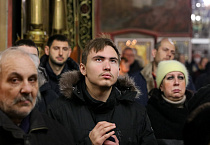 Митрополит Даниил совершил Литургию в память новомученика в кафедральном соборе города Кургана