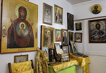 В храме села Половинное два архиерея совершили Божественную литургию