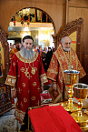 Митрополит Даниил возглавил праздничную Литургию в Верх-Теченской обители