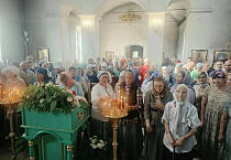 В Чимеевской обители торжественными богослужениями отметили престольный праздник