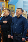 В праздник Крещения в курганском соборе выступил православный ансамбль «Дорос»