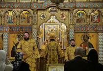 Ранняя архиерейская служба состоялась в курганском кафедральном соборе