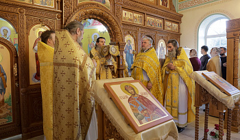 Литургия в день памяти мчч. Сергия и Вакха