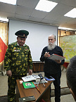 Курганский священник выступил в областном военкомате