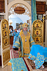 Митрополит Даниил в престольный праздник Порт-Артурского храма Кургана совершил Литургию