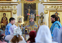 Порт-Артурский храм города Кургана отметил престольный праздник
