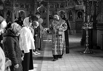 Во вторник Первой седмицы Великого поста митрополит Даниил после уставного богослужения совершил заупокойную Литию
