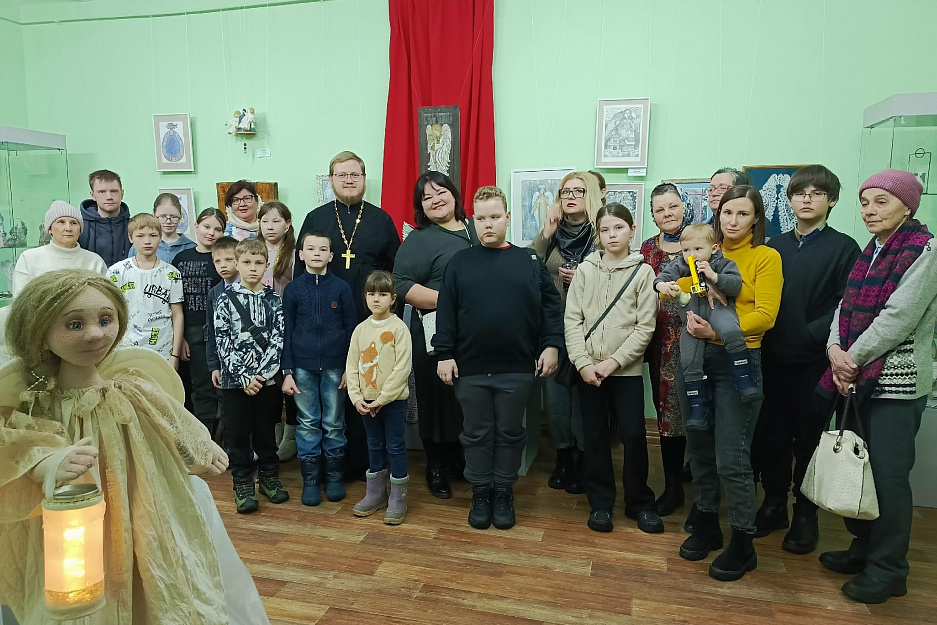 Кружевные ангелы фестиваля «Кружева» порадовали воспитанников воскресной школы