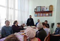 В рамках грантового проекта на курганском приходе состоялась групповая беседа на тему «Корень всех болезней»