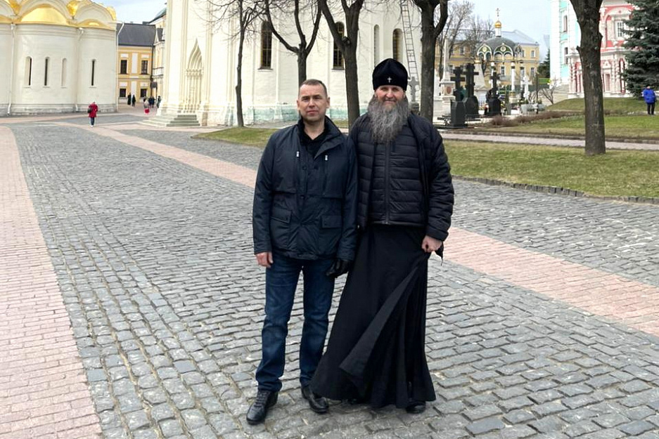 Митрополит Даниил и губернатор Зауралья побывали в Троице-Сергиевой лавре