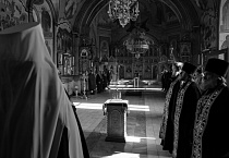 В четверг первой седмицы Великого поста митрополит Даниил молился за уставным богослужением