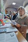Курганские волонтёры просвещали пришедших в храмы на праздник Богоявления