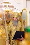 Два митрополита совершили Литургию в Чимеевском приделе Троицкого собора Кургана