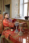 Митрополит Даниил на ранней Литургии произнес проповедь о евангельском чуде исцеления слепого