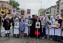 Зауральские клирики поучаствовали в мероприятиях Дня Победы