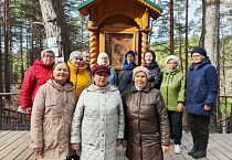 Группа паломников из Тюмени посетила Чимеевский монастырь
