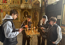 Воспитанники курганского Центра образования побывали в главном храме города