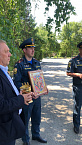 В Курганском МЧС  отслужили молебен в часовне в честь иконы «Неопалимая купина»
