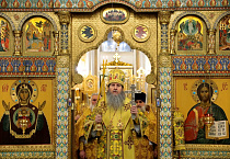 Ранняя архиерейская служба состоялась в курганском кафедральном соборе
