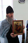 Митрополит Даниил поздравил со Святочными днями пациентов и врачей Курганского онкодиспансера