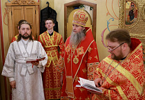 Пасху Христову встретили в главном соборе Зауралья
