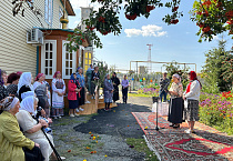 В храме посёлка  Варгаши отметили престольный праздник