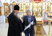 В Богоявленском соборе Кургана завершилась роспись центрального придела