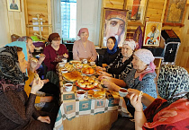 В Зауралье члены сельского отделения СПЖ провели конкурс печеных жаворонков