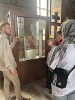Волонтёры кафедрального собора Кургана пригласили в храм воспитанников Центра помощи детям
