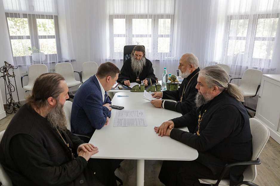 Митрополит Даниил возглавил очередное заседание Архиерейского совета Курганской митрополии