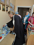 В Курганской железнодорожной больнице в Крещенский сочельник освятили воду